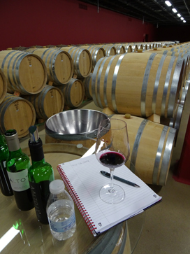 Tasting scene at Aalto