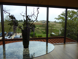 Château Barde Haut tasting room