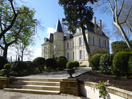 The back of Pichon Lalande