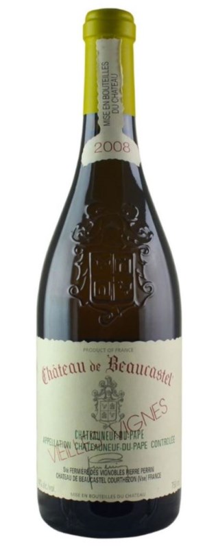 2008 Châteauneuf du Pape Blanc Vieilles Vignes Roussanne, Beaucastel | Image 1