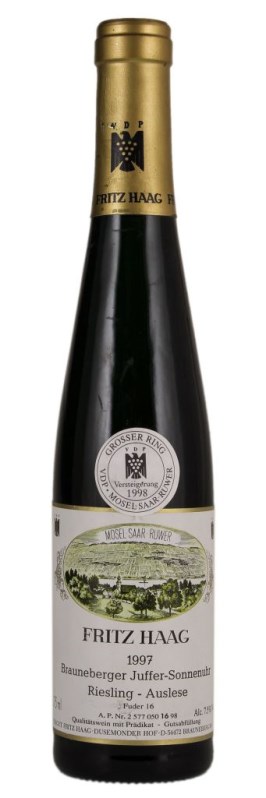 1997 Brauneberger Juffer-Sonnenuhr Auslese GK No.1, Fritz Haag | Image 1