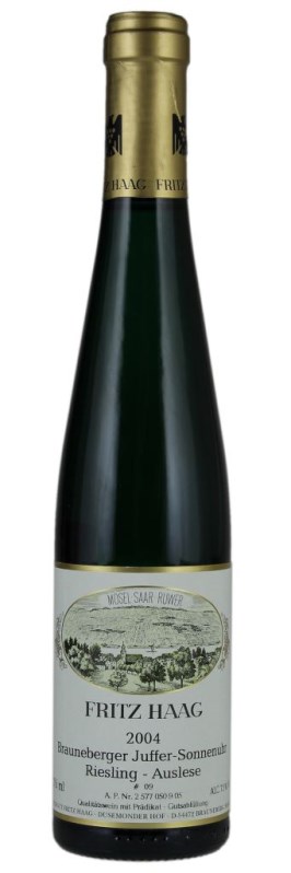 2004 Brauneberger Juffer-Sonnenuhr Riesling Auslese GK #9, Fritz Haag | Image 1