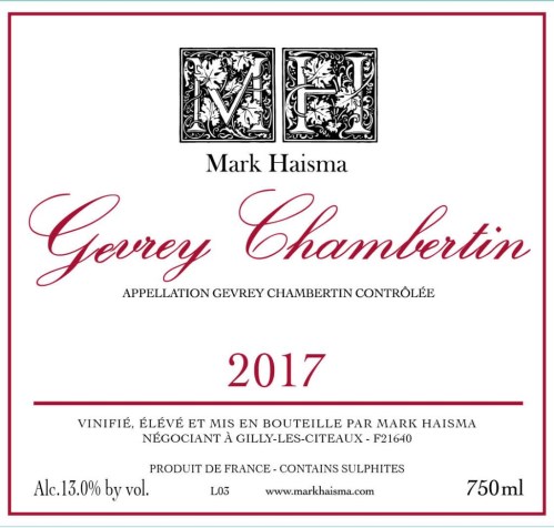 2017 Gevrey Chambertin , Mark Haisma | Image 1