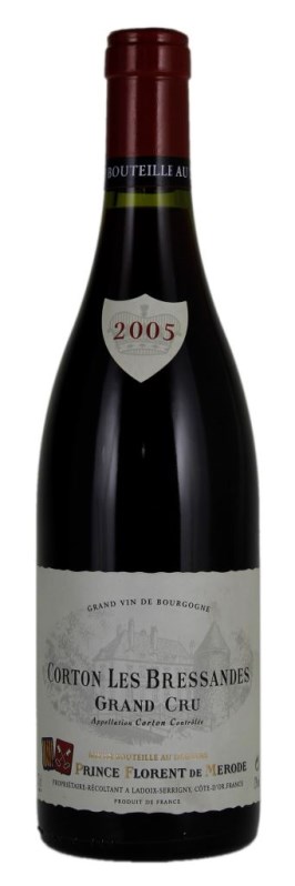 2005 Corton Les Bressandes Grand Cru , Prince Florent de Merode | Image 1