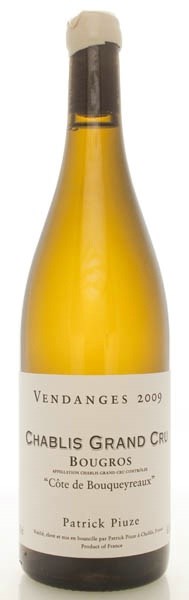 2009 Chablis Grand Cru Bougros Côte de Bouqueyreaux, Patrick Piuze | Image 1