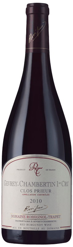 2010 Gevrey Chambertin 1er Cru Clos Prieur, Rossignol Trapet | Image 1