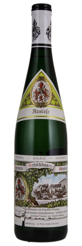 2001 Maximin Grünhäuser Abtsberg Riesling Auslese , Von Schubert | Image 1