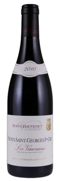 2010 Nuits St Georges 1er Cru Les Vaucrains, Jean Chauvenet