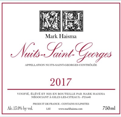 2017 Nuits St Georges , Mark Haisma