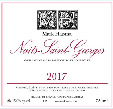 2017 Nuits St Georges , Mark Haisma