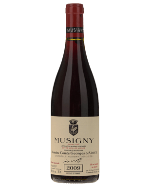 2009 Musigny Grand Cru, de Vogüé