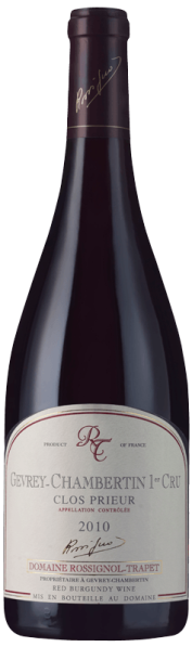 2010 Gevrey Chambertin 1er Cru Clos Prieur, Rossignol Trapet